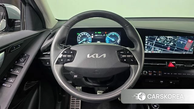 Kia Di Ol Nu Niro 2022 Темно-зеленый из Кореи, фото 4
