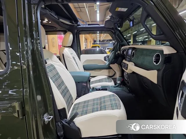 Jeep Wrangler (JL) 2020 Темно-зеленый из Кореи, фото 4