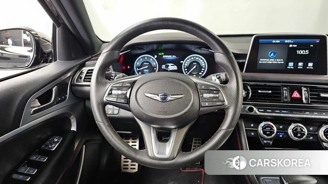 Genesis G70 2020 Черный из Кореи, фото 4