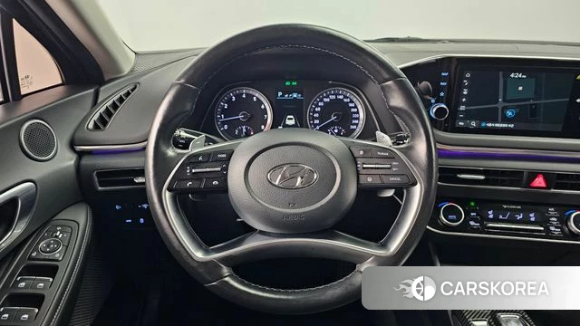 Hyundai Sonata (DN8) 2022 Черный из Кореи, фото 4