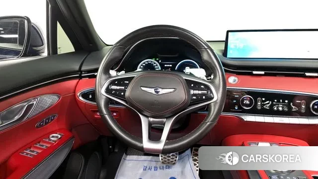 Genesis GV70 2021 Синий из Кореи, фото 4