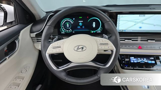 Hyundai The New Grandeur IG Hybrid 2022 Белый из Кореи, фото 4