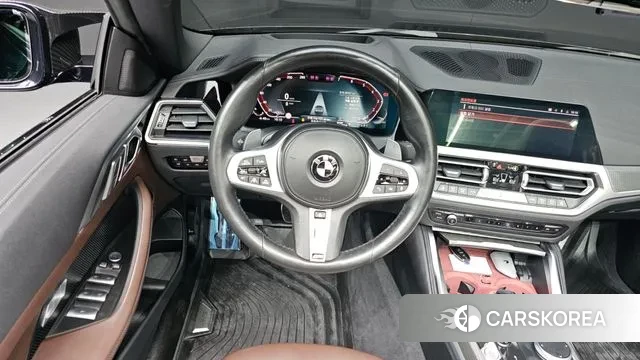 BMW 4 Series (G22) 2021 Черный из Кореи, фото 4