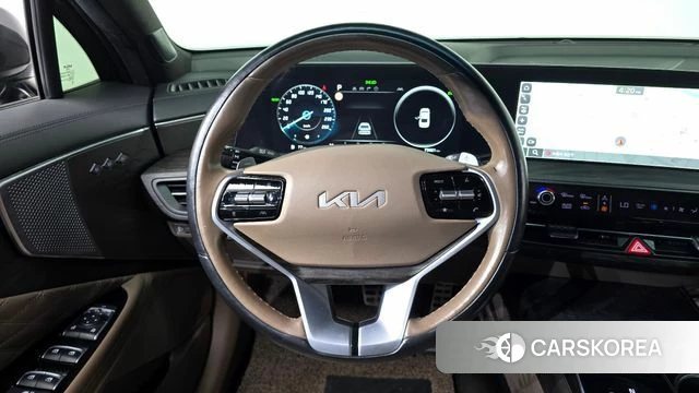 Kia K8 Hybrid 2022 Серый из Кореи, фото 4