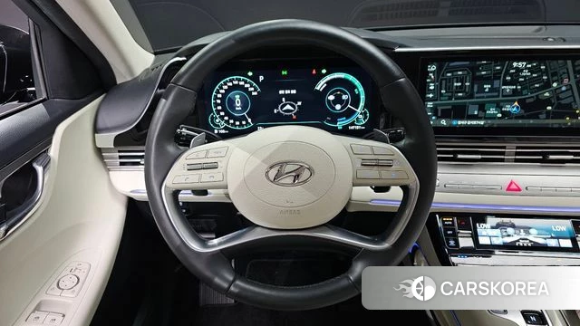 Hyundai The New Grandeur IG Hybrid 2022 Черный из Кореи, фото 4