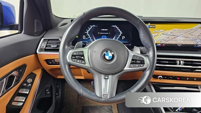 BMW 3 Series (G20) 2022 Синий из Кореи, фото 4