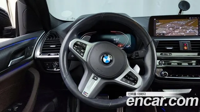 BMW X4 (G02) 2021 Синий из Кореи, фото 4