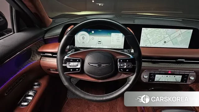 Genesis G90 (RS4) 2022 Синий из Кореи, фото 4