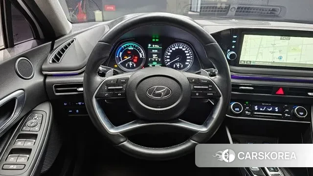 Hyundai Sonata Hybrid (DN8) 2021 Белый из Кореи, фото 4