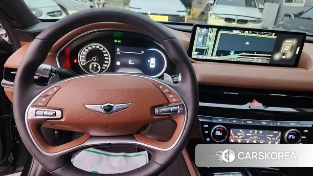 Genesis G80 (RG3) 2023 Черный из Кореи, фото 4