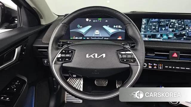 Kia EV6 2023 Черный из Кореи, фото 4