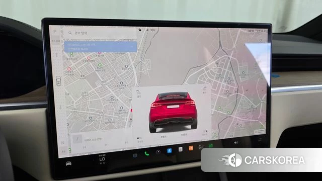 Tesla Model X 2023 Красный из Кореи, фото 4
