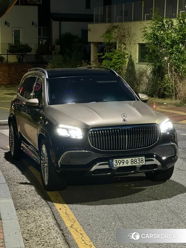 Mercedes-Benz GLS - Class X167 2022 Черный двухцветный из Кореи, фото 4