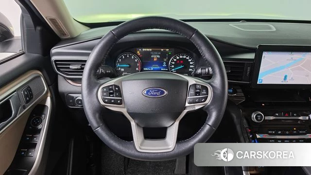 Ford Explorer 6th Generation 2022 Белый из Кореи, фото 4