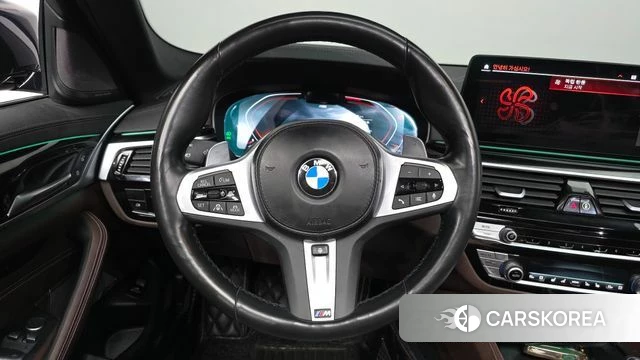 BMW 5 Series (G30) 2022 Синий из Кореи, фото 4