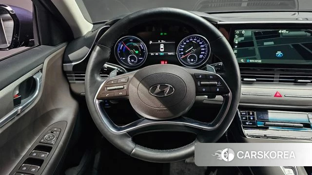 Hyundai The New Grandeur IG Hybrid 2019 Синий из Кореи, фото 4