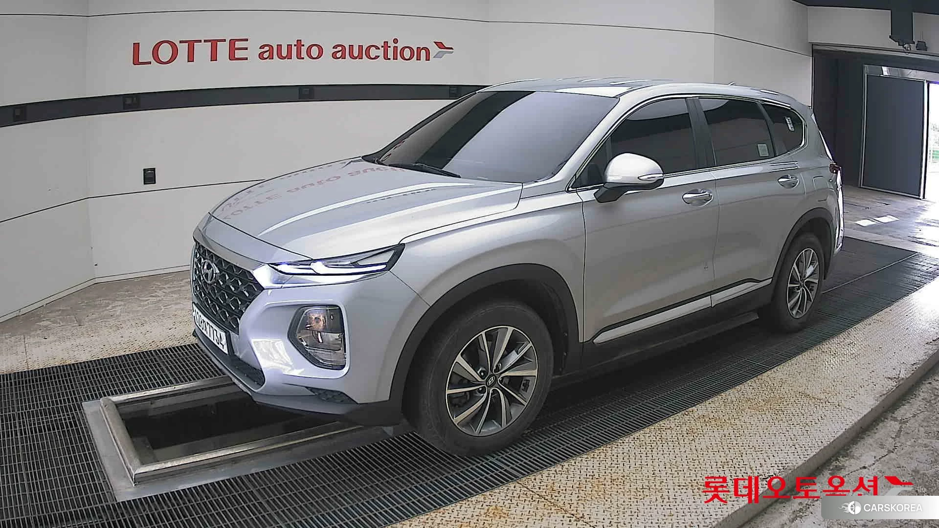 Hyundai Santa Fe 2020 Typhoon Silver из Кореи, фото 4