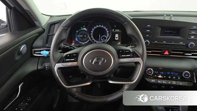 Hyundai Avante Hybrid (CN7) 2020 Белый из Кореи, фото 4