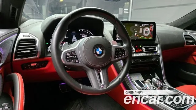 BMW 8 Series (G15) 2022 Черный из Кореи, фото 4