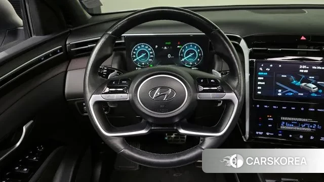 Hyundai Tucson Hybrid (NX4) 2021 Белый из Кореи, фото 4