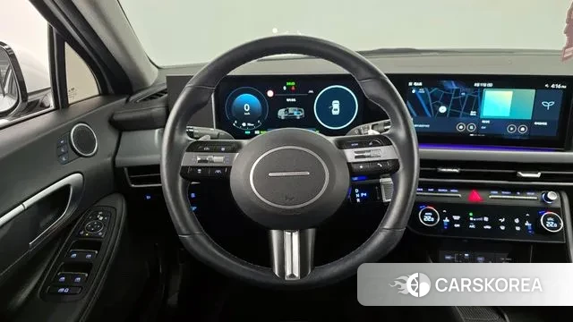 Hyundai Sonata D Edge Hybrid (DN8) 2023 Белый из Кореи, фото 4