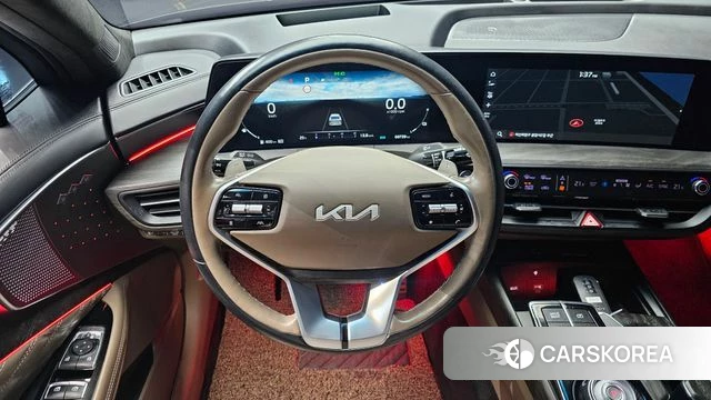 Kia K8 Hybrid 2022 Серый из Кореи, фото 4