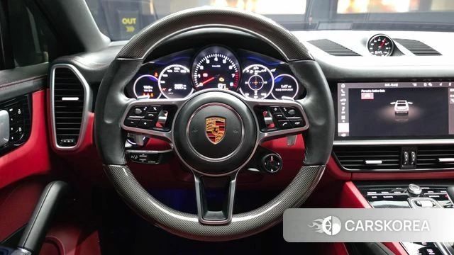 Porsche Cayenne (PO536) 2021 Синий из Кореи, фото 4
