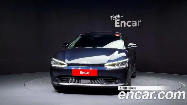 Kia EV6 2021 Синий из Кореи, фото 4