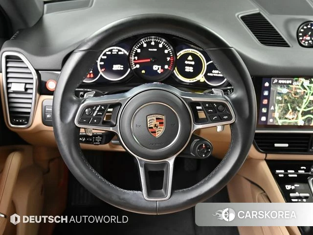 Porsche Cayenne (PO536) 2023 Черный из Кореи, фото 4