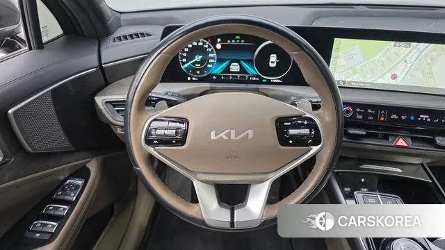 Kia K8 Hybrid 2022 Серый из Кореи, фото 4