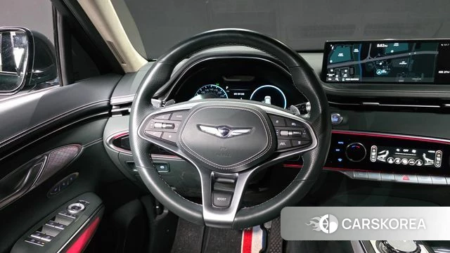Genesis Electrified GV70 2022 Темно-зеленый из Кореи, фото 4