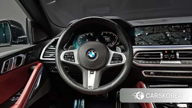 BMW X6 (G06) 2021 Черный из Кореи, фото 4