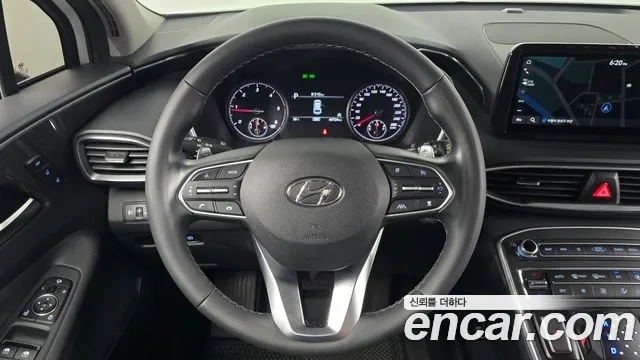 Hyundai The New Santa Fe 2021 Белый из Кореи, фото 4