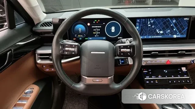 Hyundai Grandeur Hybrid (GN7) 2023 Черный из Кореи, фото 4