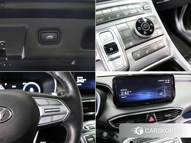 Hyundai The New Santa Fe 2023 Черный из Кореи, фото 4
