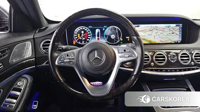 Mercedes-Benz S-Class W222 2018 Черный из Кореи, фото 4