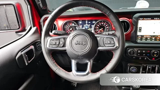 Jeep Wrangler (JL) 2022 Красный из Кореи, фото 4