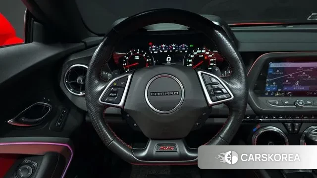 Chevrolet (GM Daewoo) The New Camaro 2021 Красный из Кореи, фото 4