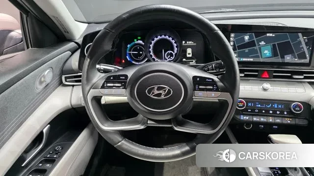 Hyundai Avante Hybrid (CN7) 2022 Серый из Кореи, фото 4