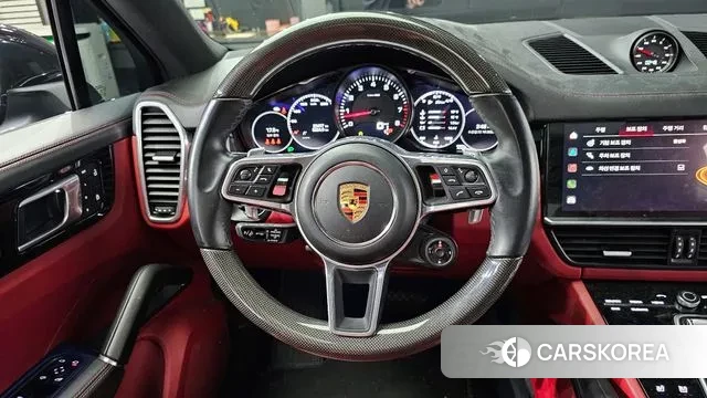 Porsche Cayenne (PO536) 2022 Черный из Кореи, фото 4