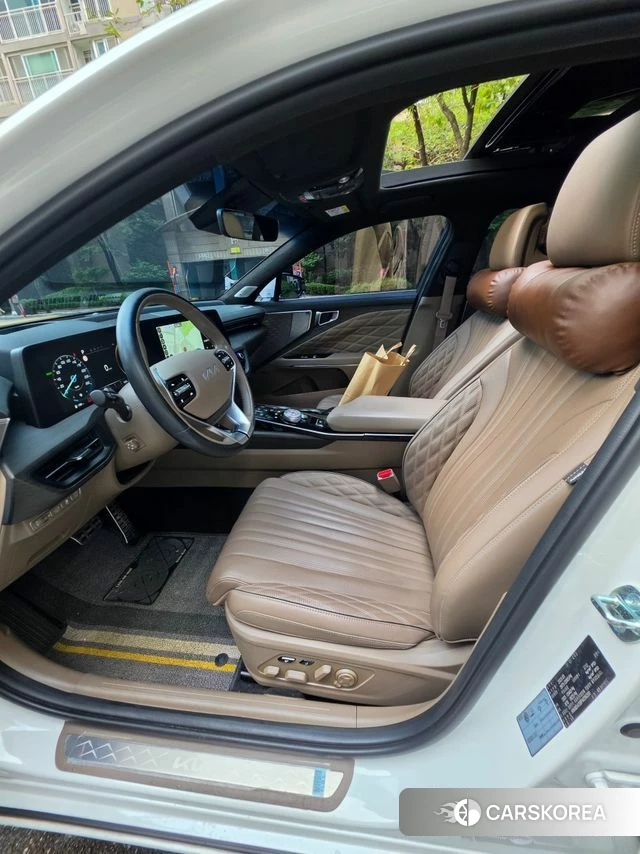 Kia K8 Hybrid 2023 Белый из Кореи, фото 4