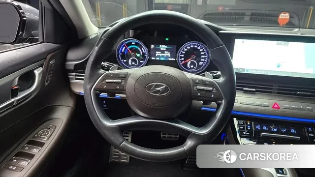 Hyundai The New Grandeur IG Hybrid 2021 Серый из Кореи, фото 4