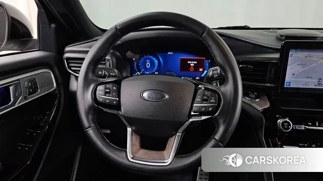 Ford Explorer 6th Generation 2021 Белый из Кореи, фото 4