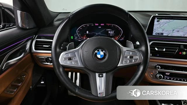 BMW 7 Series (G11) 2022 Черный из Кореи, фото 4