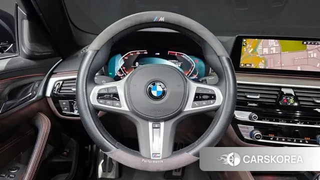 BMW 5 Series (G30) 2020 Черный из Кореи, фото 4
