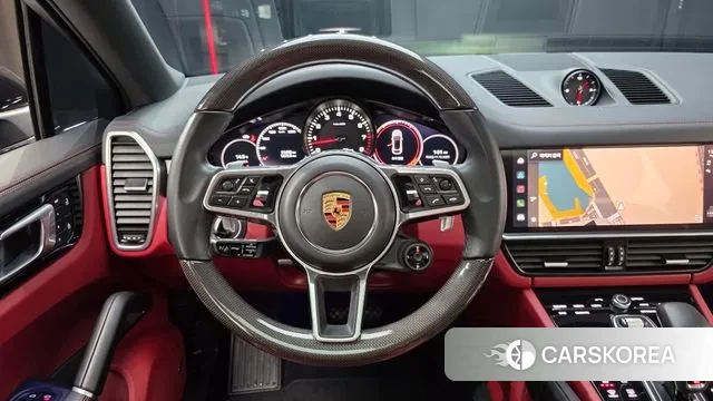 Porsche Cayenne (PO536) 2022 Черный из Кореи, фото 4