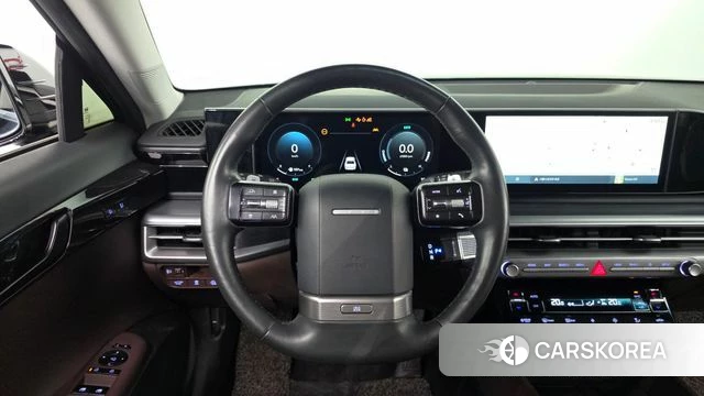 Hyundai Grandeur Hybrid (GN7) 2023 Черный из Кореи, фото 4