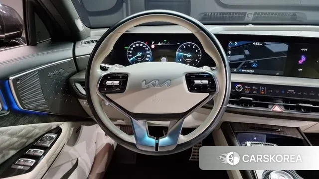 Kia K8 Hybrid 2021 Черный из Кореи, фото 4