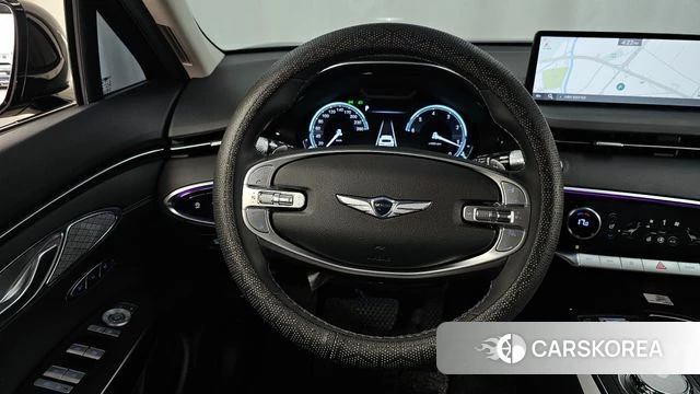 Genesis GV70 2021 Черный из Кореи, фото 4