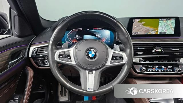 BMW 5 Series (G30) 2019 Черный из Кореи, фото 4